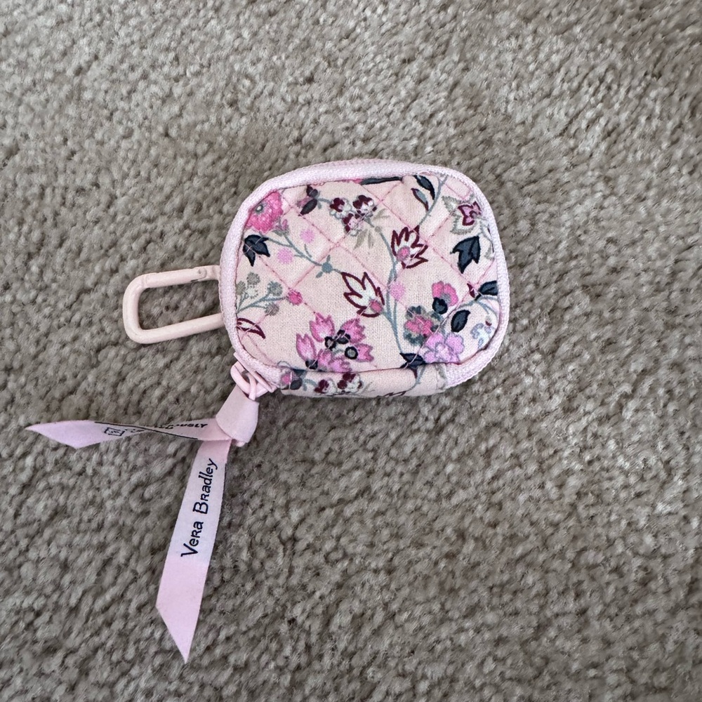 Vera Bradley Cotton Bag Charm for Airpods